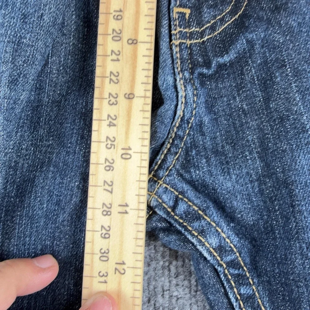 Levis 505 Jeans Mens 34x30 Blue Medium Wash Regular Fit Straight Leg Denim Pants